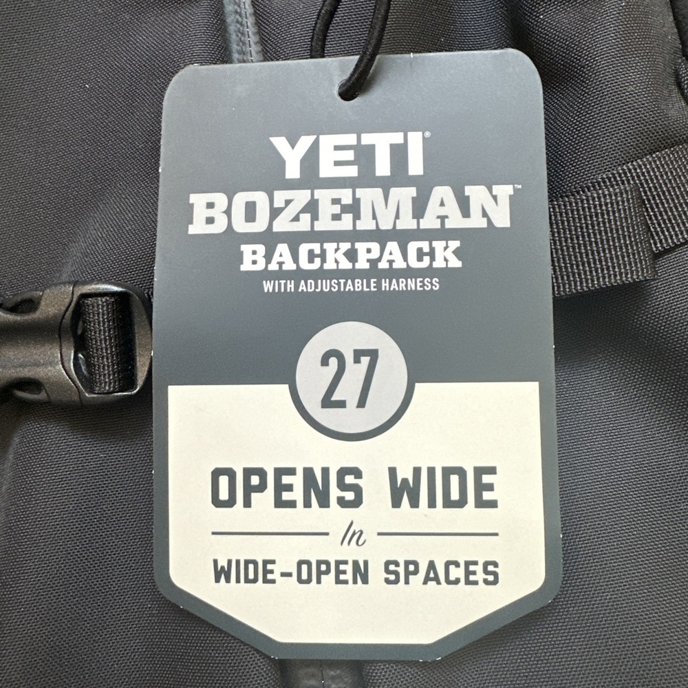 Yeti Bozeman X Mystery Jackalope Backpack New W Tags Black - Picture 4 of 6